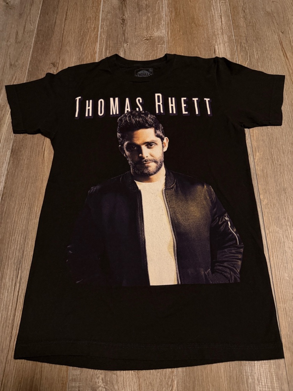 Thomas Rhett Black Graphic Concert Men’s T‑Shirt